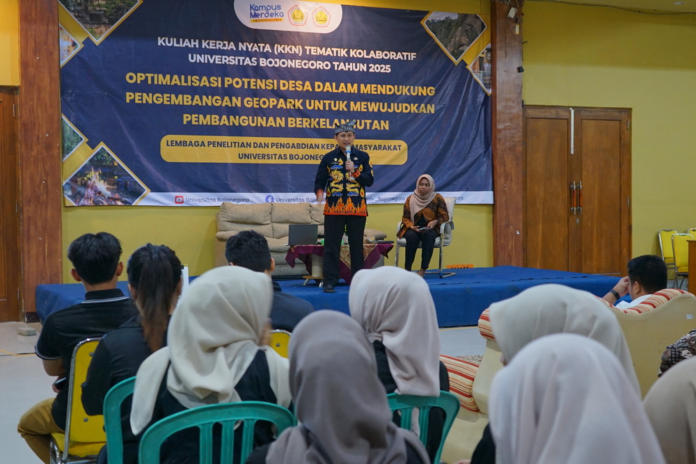 Pembekalan KKN TK Unigoro 2025: Fokus Pengelolaan Potensi Geopark